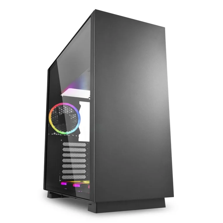 Caja Sharkoon Pure Steel Atx 2xusb3.0 Sin Fuente Rgb