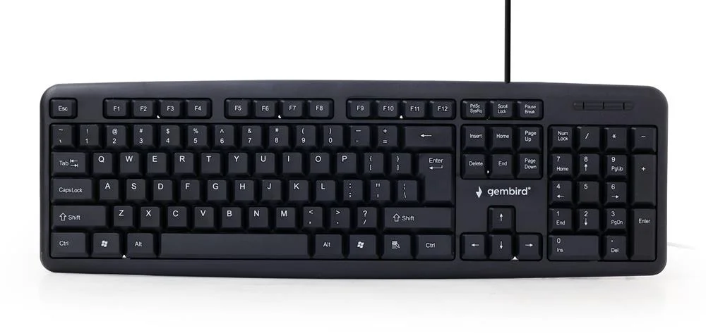 TECLADO GEMBIRD USB PRETO PORTUGUES