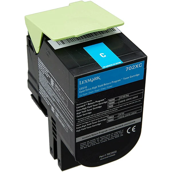 Toner Lexmark Cyan Extra Cs510 4.000 Pgs