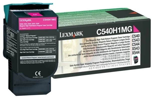 Toner Lexmark Magenta C54x,X54x C/ Programa Retor.