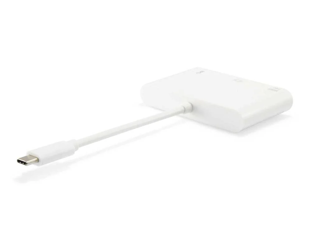 Equip Dock Usb-C->vga,Usb3.0,60wpd 1920x1080/60hz   0.15m Ws