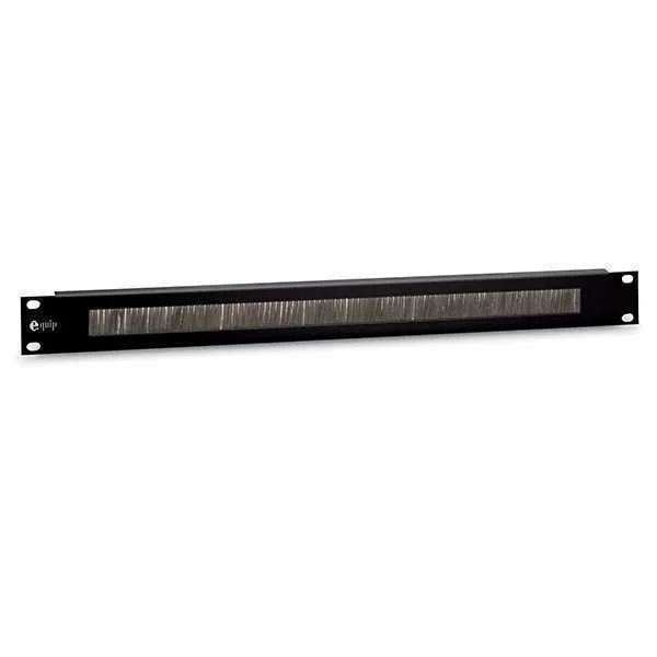 Equip Painel Escova 1u 19" Preto