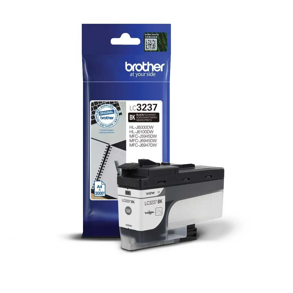 Tinteiro de Tinta Original Brother Lc3237bk Preto
