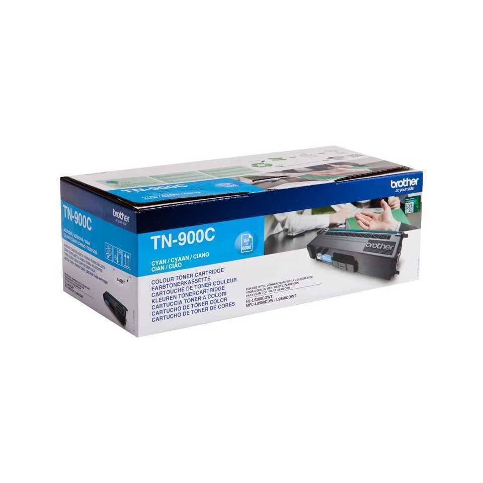 Tinteiro de Tinta Original Brother Tn900c Preto