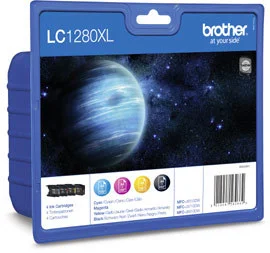 Tinteiro de Tinta Original Brother Lc-1280xlvalbp Multicolor 
