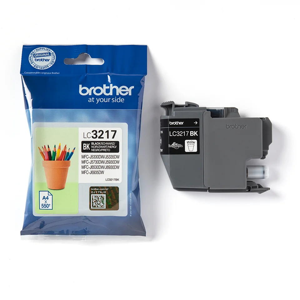 Tinteiro Brother Lc3217bk Preto - Mfc J5330dw/5730dw/6530dw/6930dw/6935dw