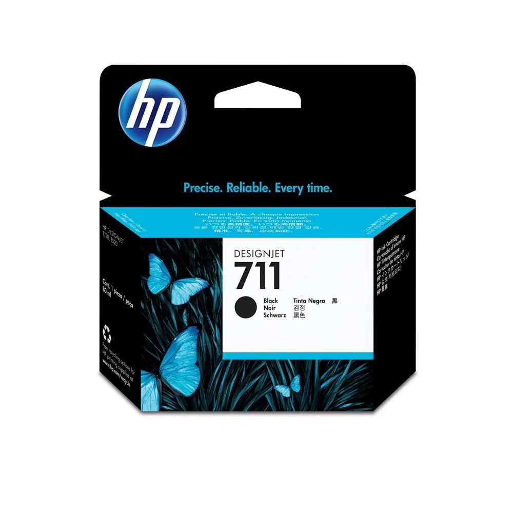 Tinteiro Hp 711 Black Cz133a