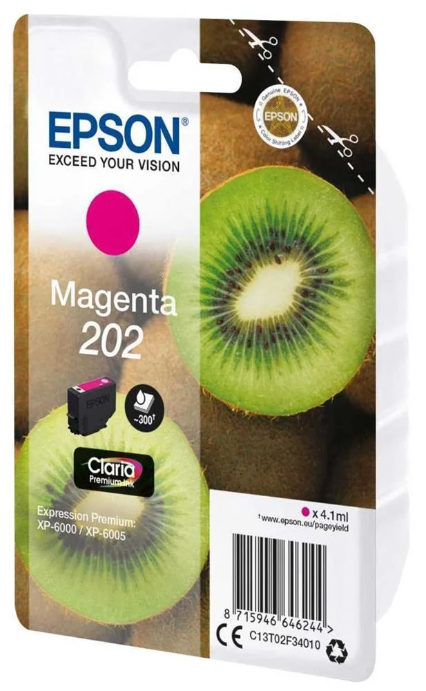 Cartucho Compat&iacute;vel Epson C13T02F (4,1 ml)