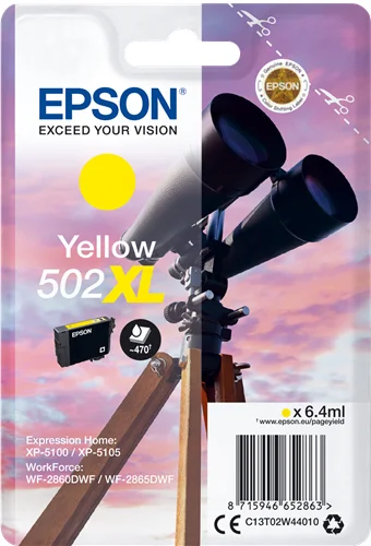 Epson Ink Cart. C13t02w44010 F?r Workforce Wf-2860dwf/ Expression Home Xp-5100 (Yellow Xl)