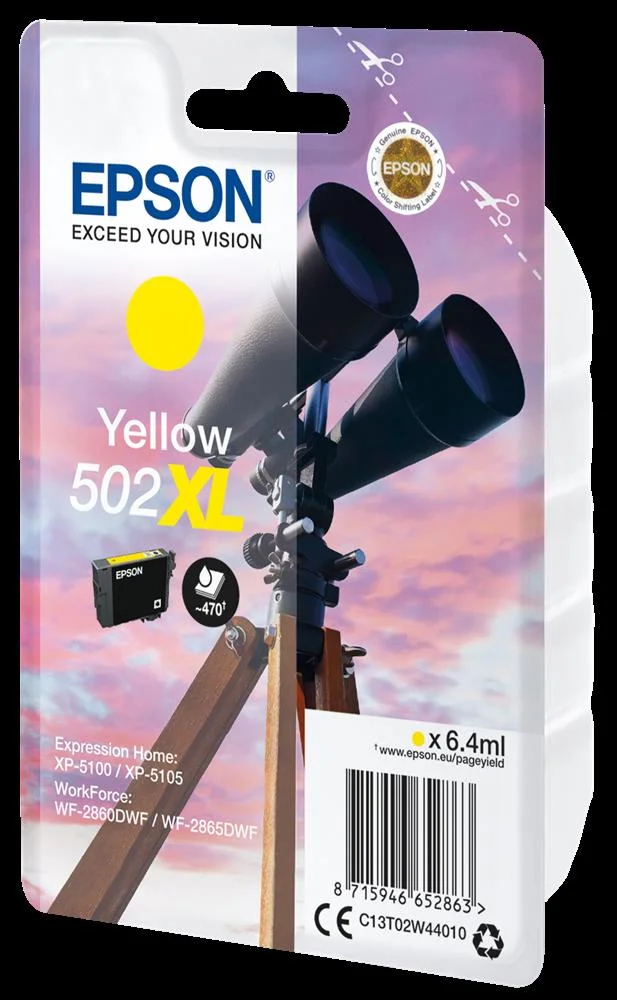 Epson Ink Cart. C13t02w44010 F?r Workforce Wf-2860dwf/ Expression Home Xp-5100 (Yellow Xl)