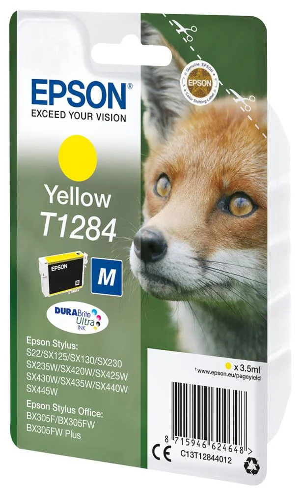 Cartucho de Tinta Original Epson T1284/ Amarillo