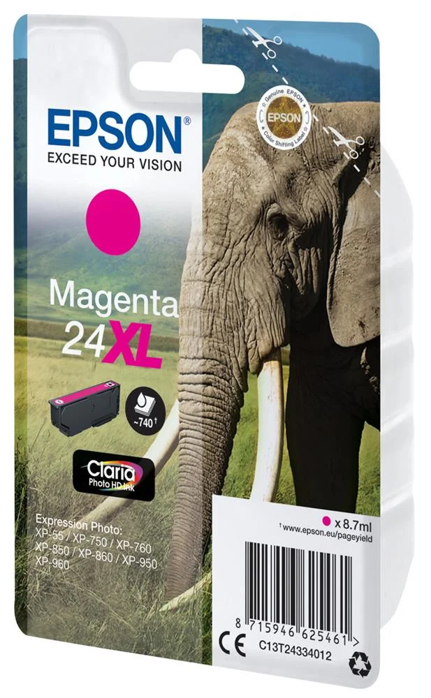 Cartucho de Tinta Original Epson T2433 T24xl Mage.