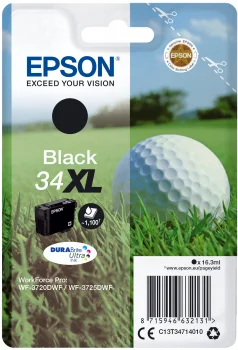 Tinteiro Epson 34 Preto Xl - Workforce Pro Wf-3720/3725