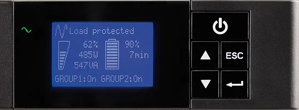 Ups Eaton 5p 650i Rack1u 650va/42