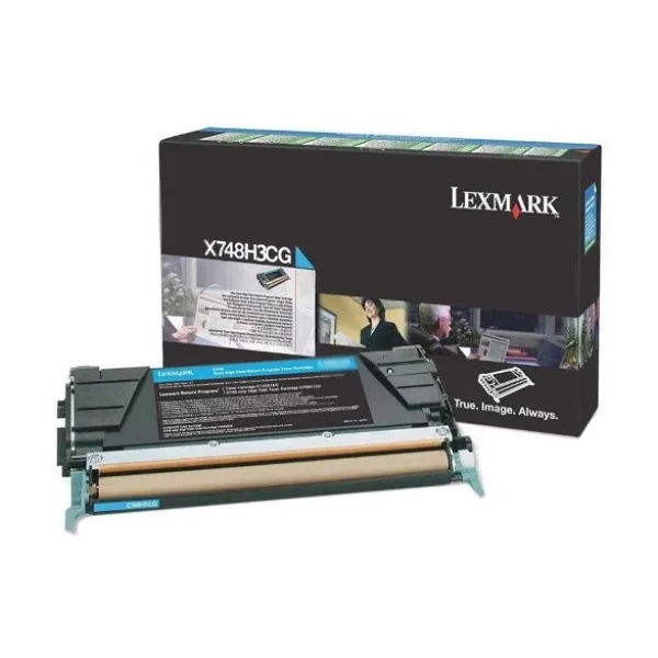 TONER LEXMARK X748H3CG Corporate Azul Alta Capaci.