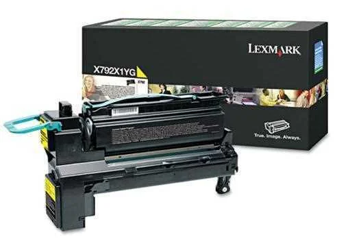 Toner Lexmark X792x1yg Amarelo de Retorno 20k a 5% - X792