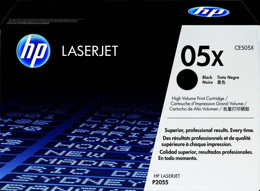 Hp Cartridge Black Schwarz No 05x Hp05x Hp 05x (Ce505x)