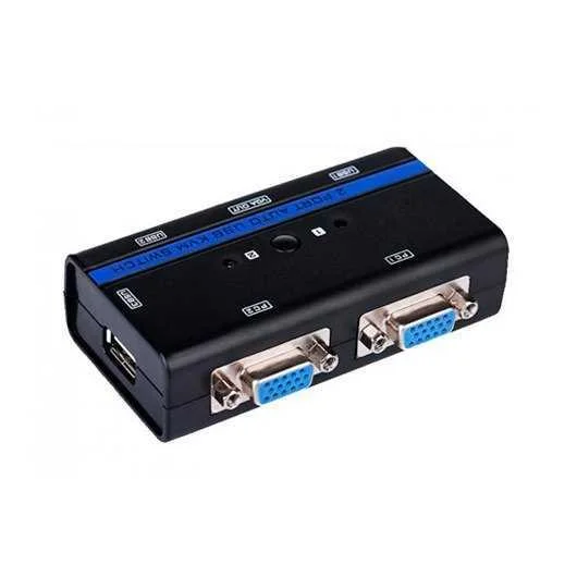 Repartidor Kvm Vga Aisens  Preto