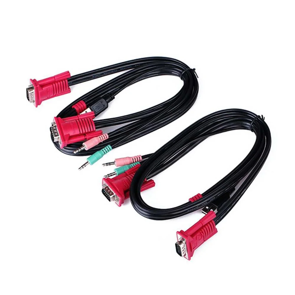 Repartidor Kvm Vga Aisens  Preto