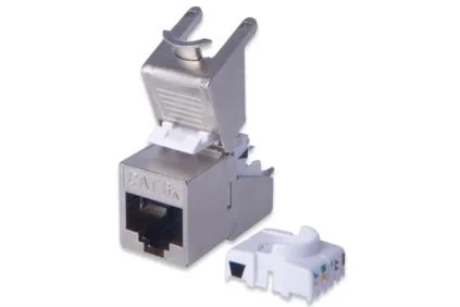 Conector Digitus Audio Keystone Cat6a Apantallado.