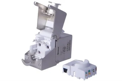 Conector Digitus Audio Keystone Cat6a Apantallado.
