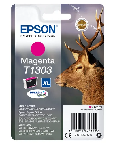 Tinteiro Epson T1303 Magenta Xl Stylus B42,Bx320/5x5/625/630/9x5,Sx5x5/620 & Wf-3010/3520/3540/7x15