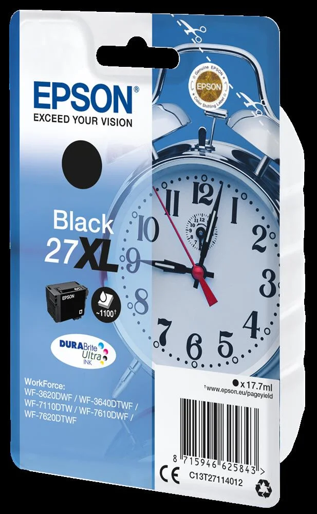 Cartucho Compatível Epson T2711xl Preto