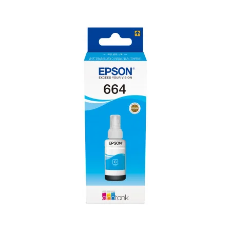 Tinteiro Epson 664 Ecotank Cyan Ink Bottle (70ml)