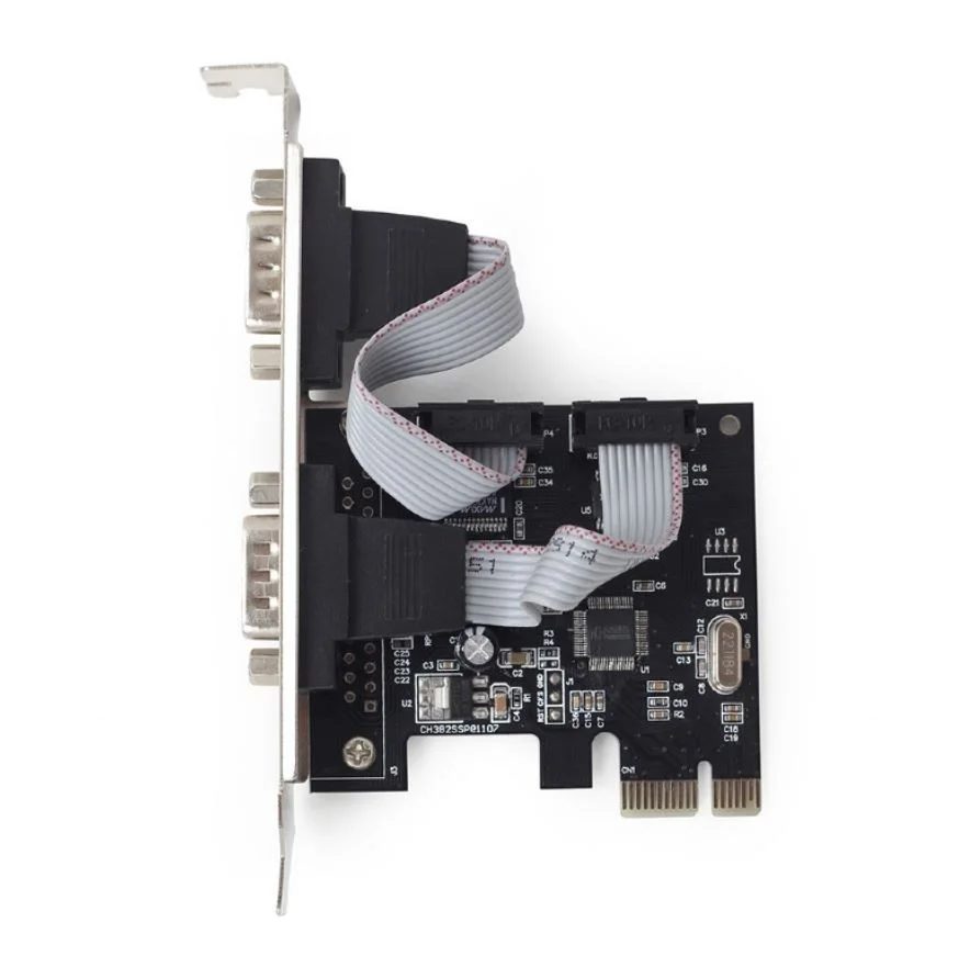 Placa Pci Express Porta Serie+ Adaptador Perfi.