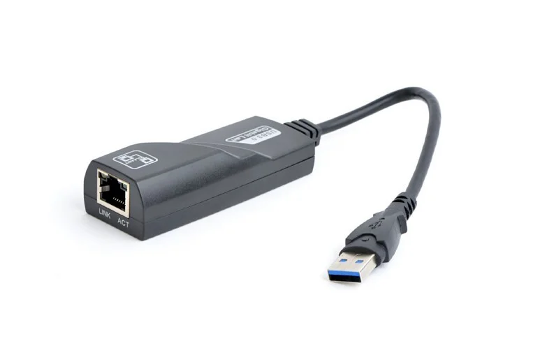 Adaptador Rj45 Gembird Gigabit Lan Usb 3.0 Preto