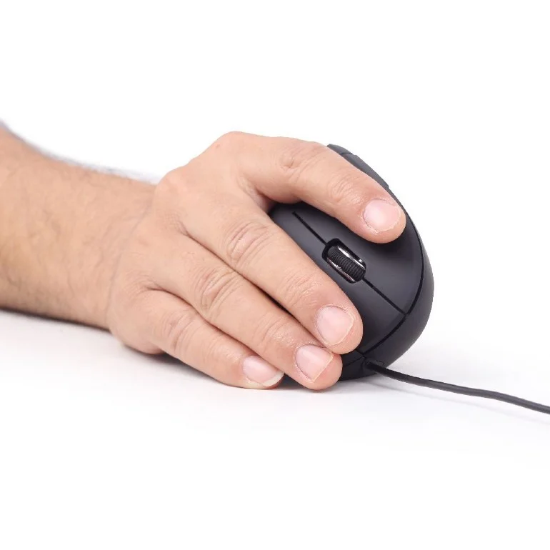 Raton Ergonomico Gembird Negro 6 Botones