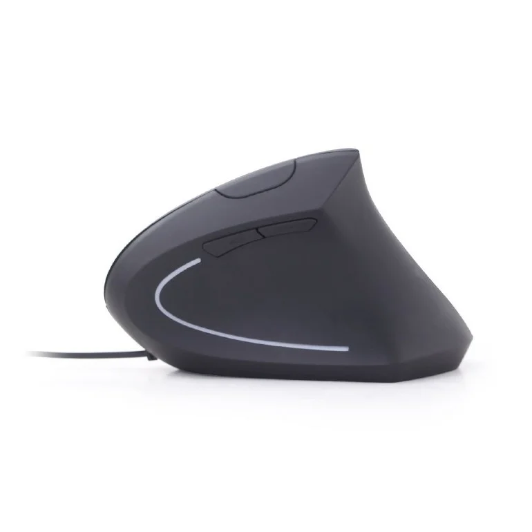 Raton Ergonomico Gembird Negro 6 Botones