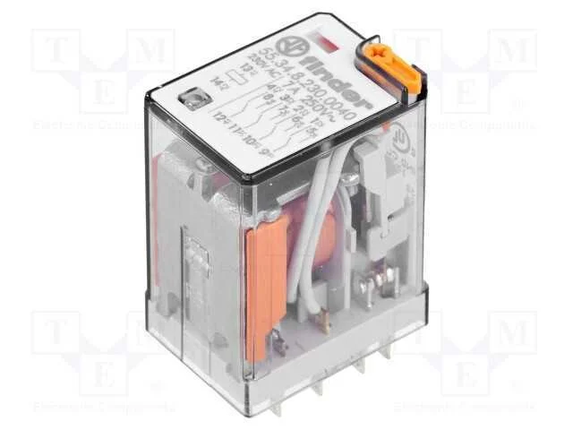 Relé Ele.  4PDT  230VAC 7A/30VDC