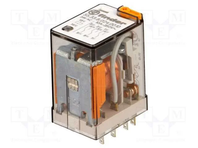Relé Ele. 3pdt 24vca 10a/250vca 10a/30vcc