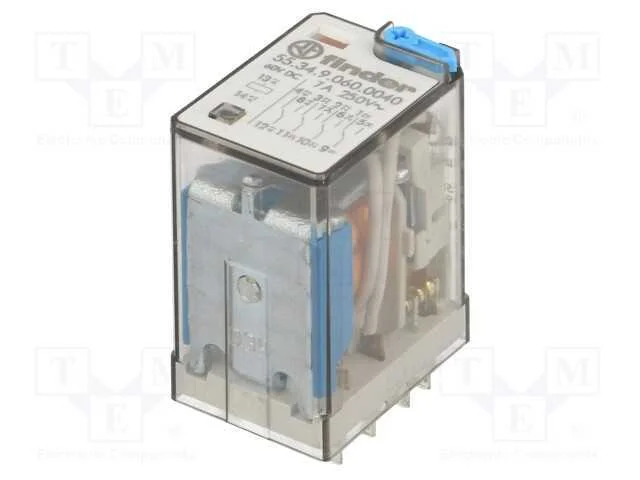 Relé Ele. 4pdt 60vcc 7a/250vca 7a/30vcc