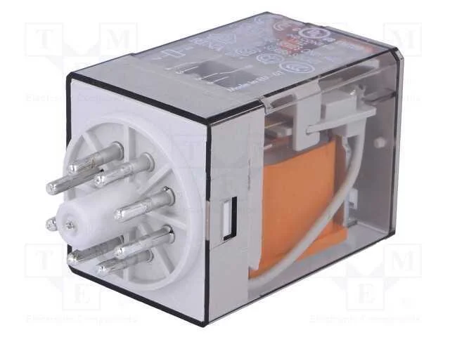 Relé Ele. Dpdt 24vca 10a/220vca 10a/24vcc