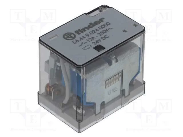 Relé Ele. 4pdt 24vcc 12a/250vac 490?