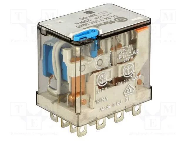 Relé Ele. 4pdt 24vcc 12a/250vac 490?