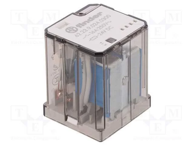 Retransmitirlo. 3pst-No 24vdc 16a/250vac 192?