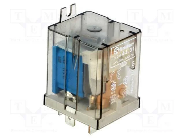 Relé Ele.  SPST-NO 24VDC 30A/250VAC 445?