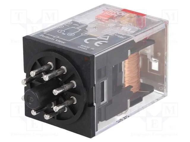 Relé Ele. Dpdt 24vca 10a/250vca 10a/30vcc