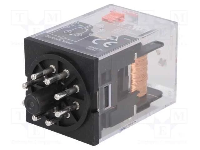Relé Ele. Dpdt 24vca 10a/250vca 10a/30vcc