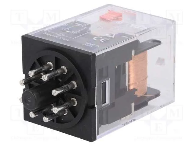 Relé Ele.  DPDT  230VAC 10A/250VAC 10A