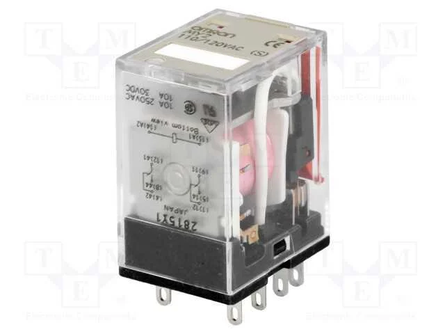 Retransmitirlo. Dpdt 120vca 10a/220vca 120w
