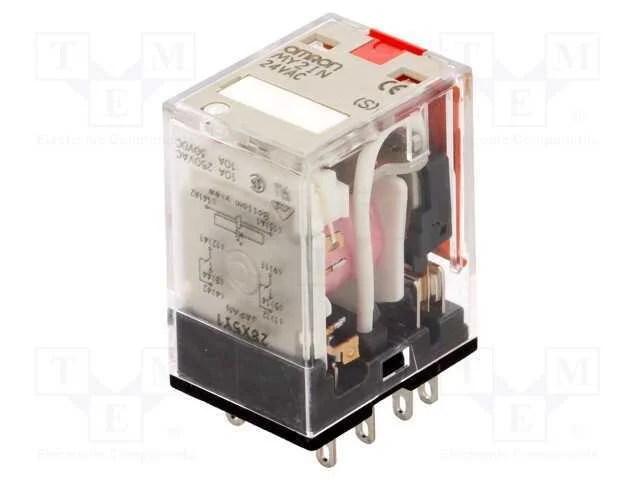 Relé Ele. Dpdt 24vca 10a/220vca 10a/24vcc