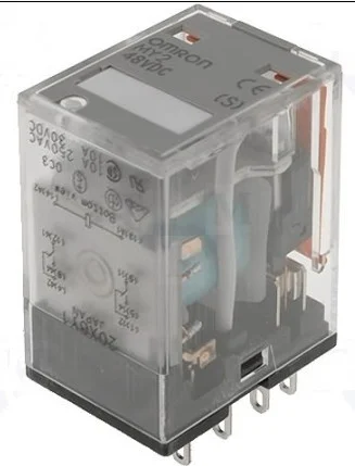 Relé Ele.   48vdc 10a/220vac 1100va