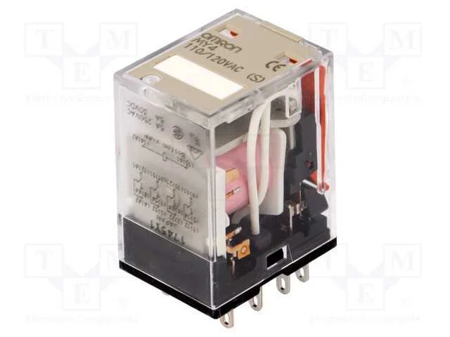 Relé Ele.  4pdt  120vac 5a/220vac 5a/24vdc