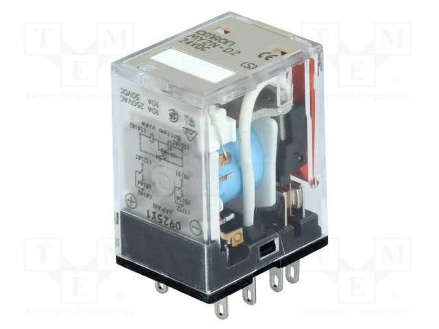 Relé Ele.   24VDC 5A/250VAC 5A/30VDC