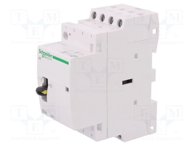 Contactor 4 com Interruptor X4 24vac 25a Din