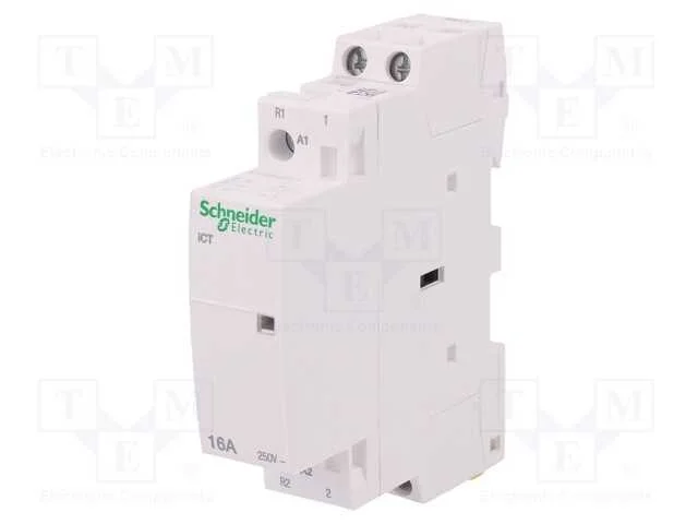 Contator: 2-De Polo de Instalação, 16a, 24vac, Nc + No, Ip20, 500v